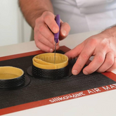 Tapis en Silicone Perforé "AIR MAT" 60x40 cm - Silikomart